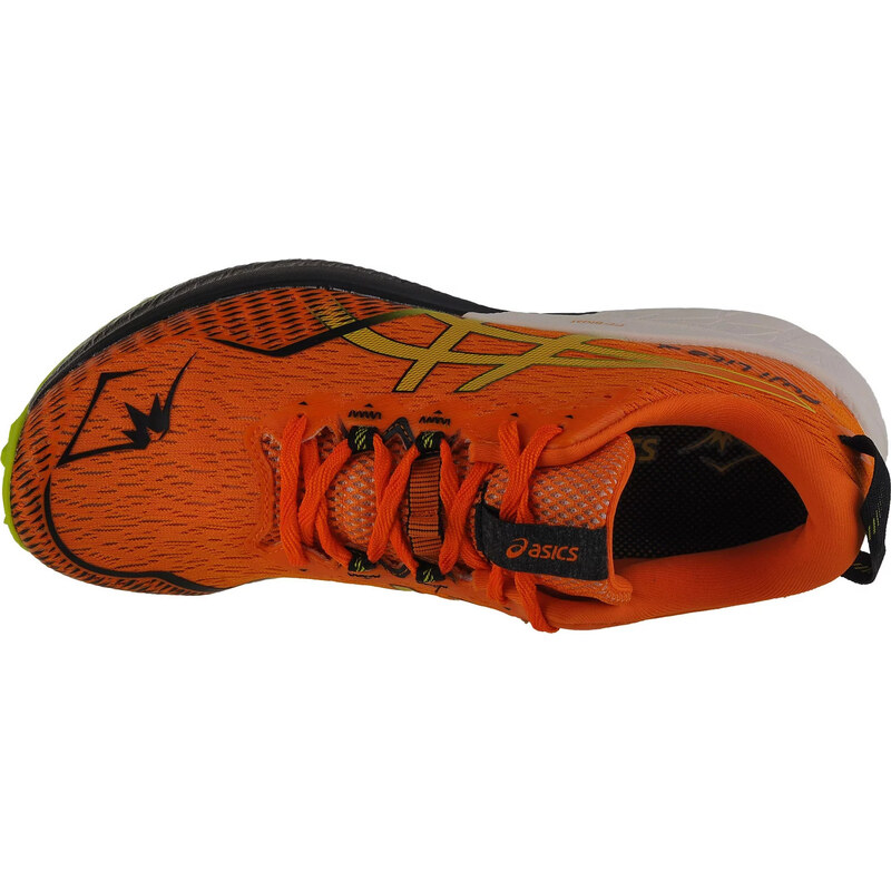 ORANŽOVÉ BĚŽECKÉ BOTY ASICS FUJI LITE 4 Oranžová