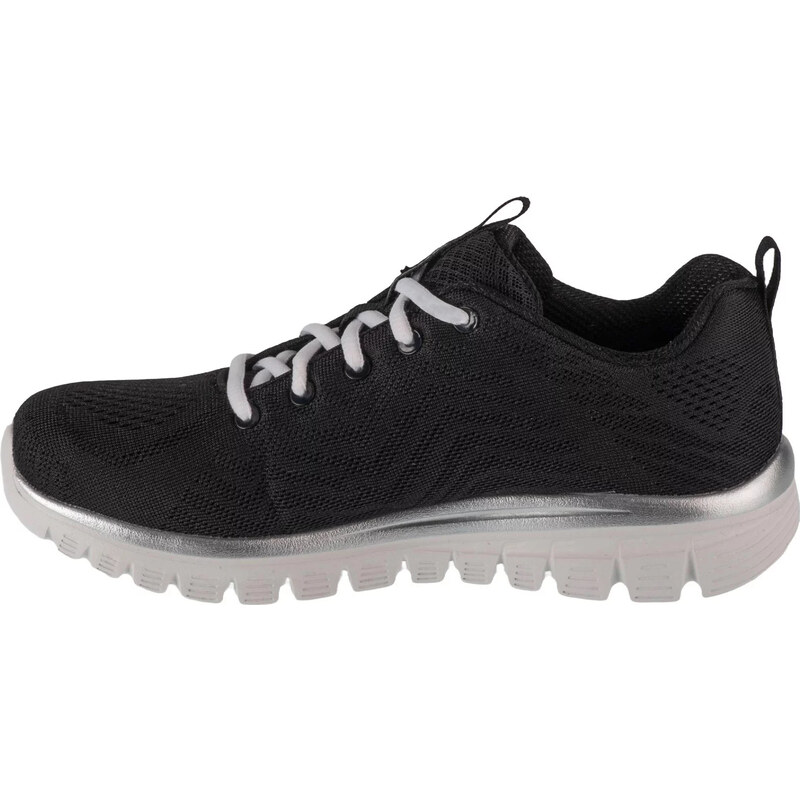 ČERNÉ DÁMSKÉ TENISKY SKECHERS GRACEFUL - GET CONNECTED Černá