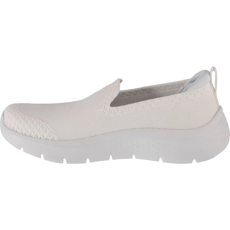 SMETANOVÉ SLIP-ON TENISKY SKECHERS GO WALK FLEX - BRIGHT SUMMER Smetanová