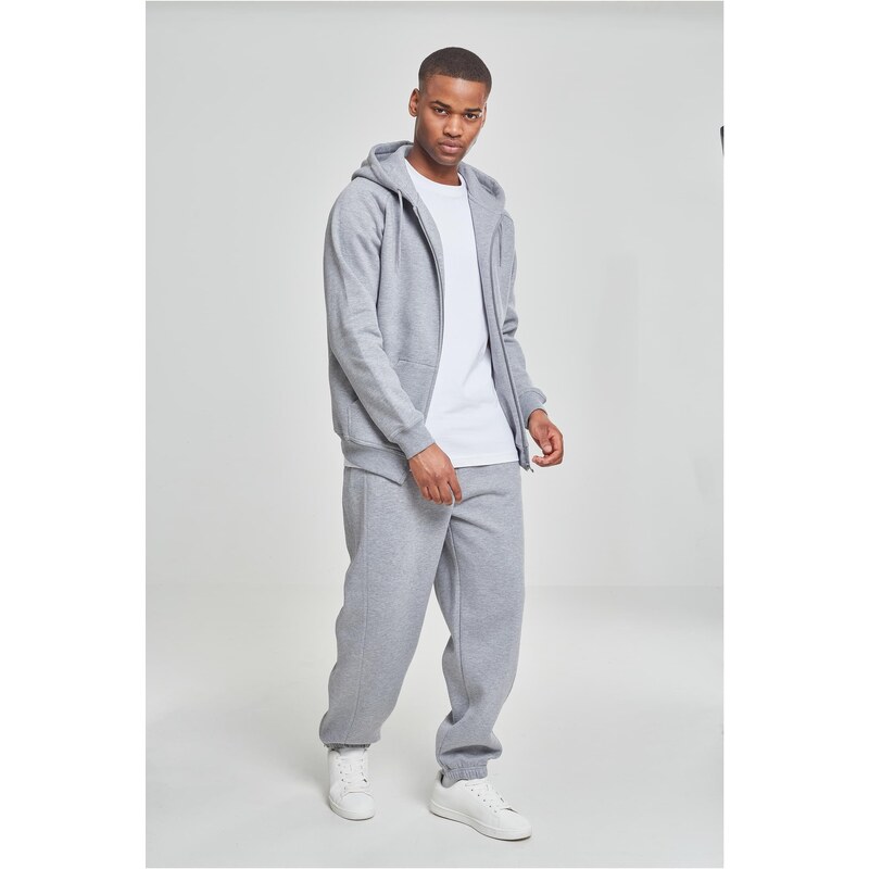 Urban Classics Pánská tepláková souprava Blanc Suit - šedá