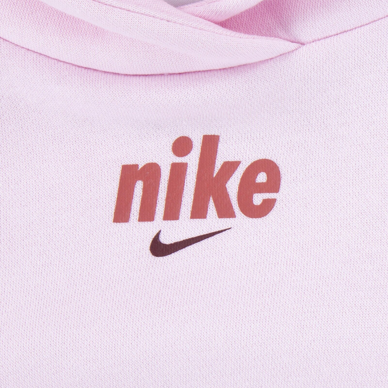 Nike pullover hoody set PINK