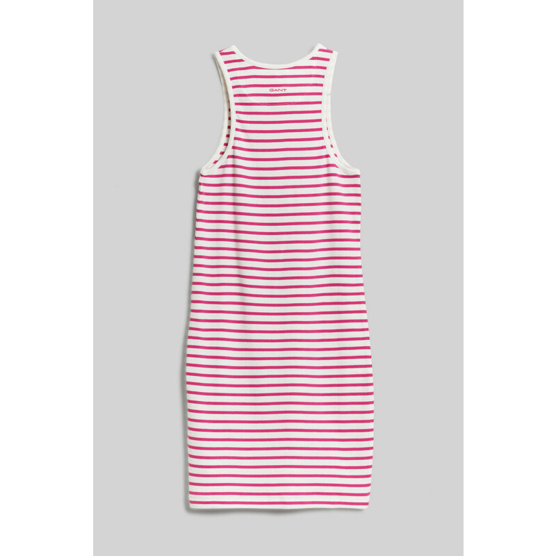 ŠATY GANT STRIPED RIBBED TANK DRESS fialová 134/140