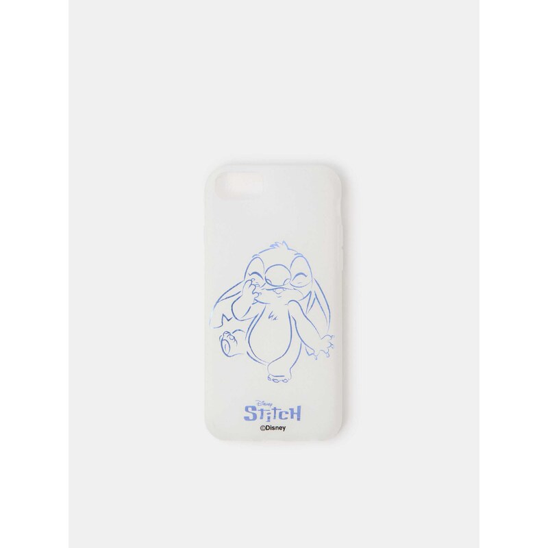 Sinsay - Pouzdro na iPhone 6, 7, 8 a SE Stitch - bílá