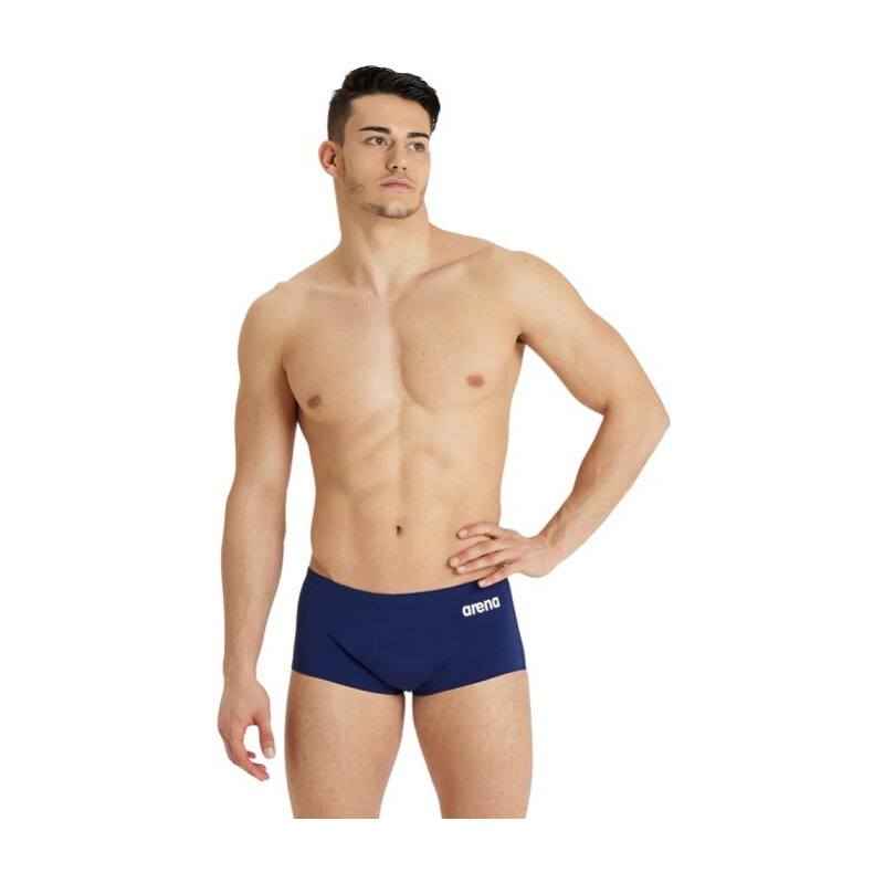 Arena Team Swim Low Waist Short Solid Navy/White L - UK36