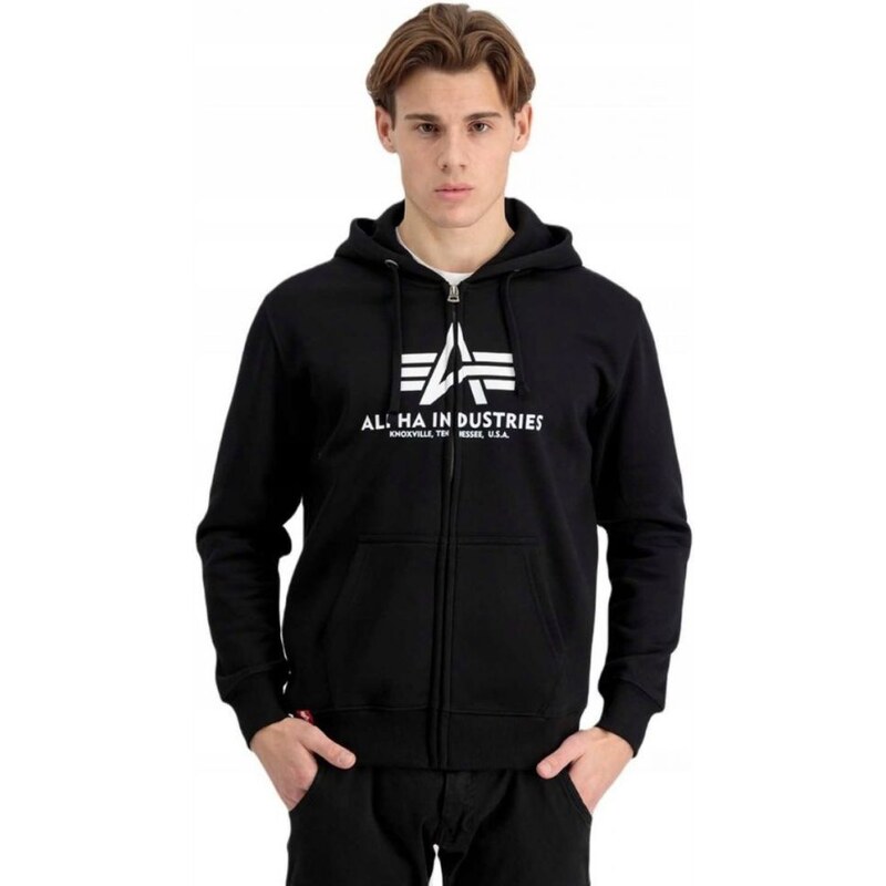 Tepláková souprava ALPHA INDUSTRIES Core Zip black