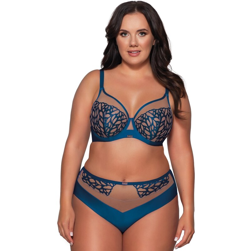 Ava Lingerie nevyztužená podprsenka 2057 Cobalt