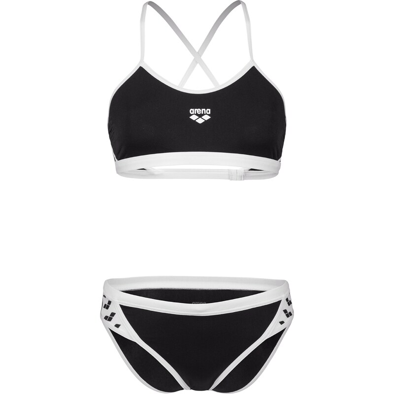 ARENA Bikiny ICONS černá / bílá