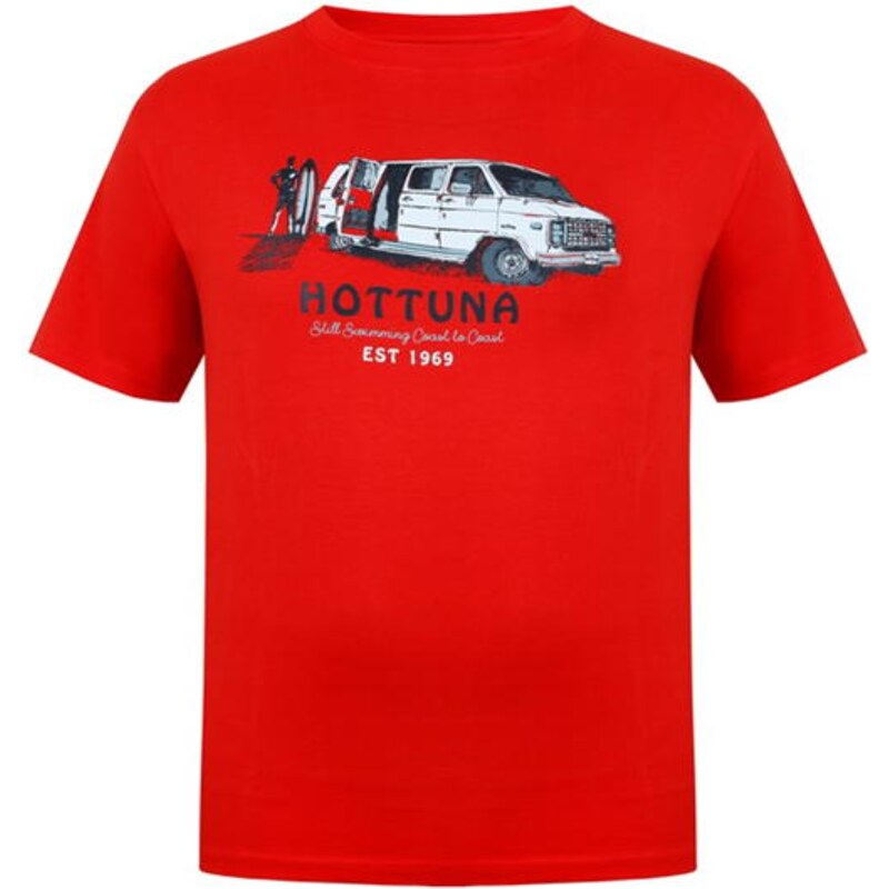 Hot Tuna tričko pánské červené