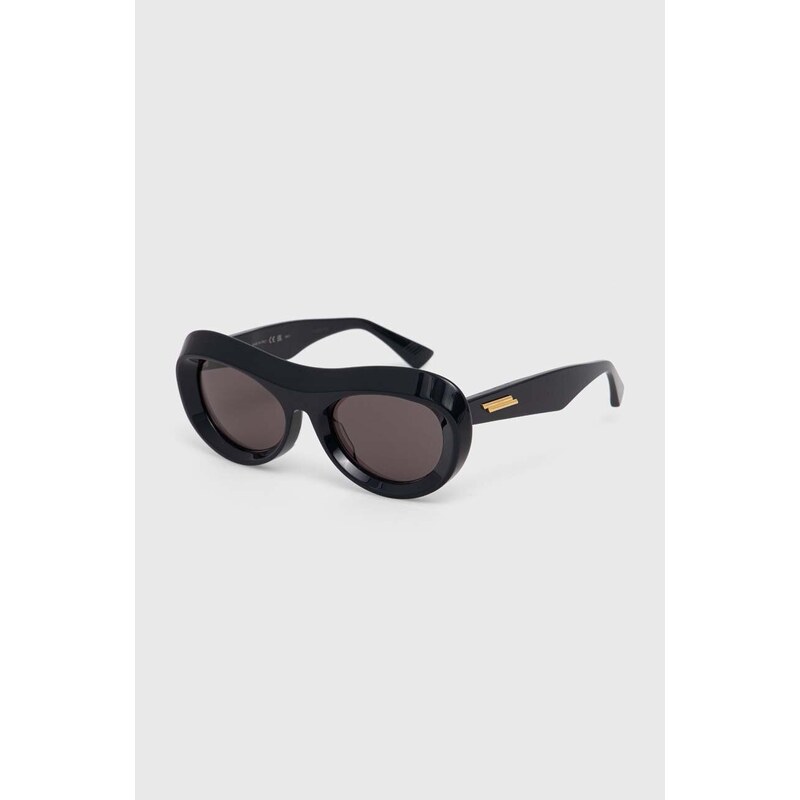Sluneční brýle Bottega Veneta dámské, tmavomodrá barva, BV1284S