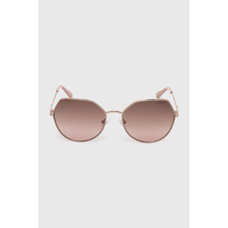 Sluneční brýle Guess dámské, růžová barva, GU7867_5832F