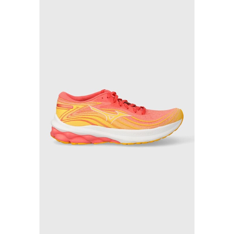 Běžecké boty Mizuno Wave Skyrise 5 oranžová barva, J1GD2409
