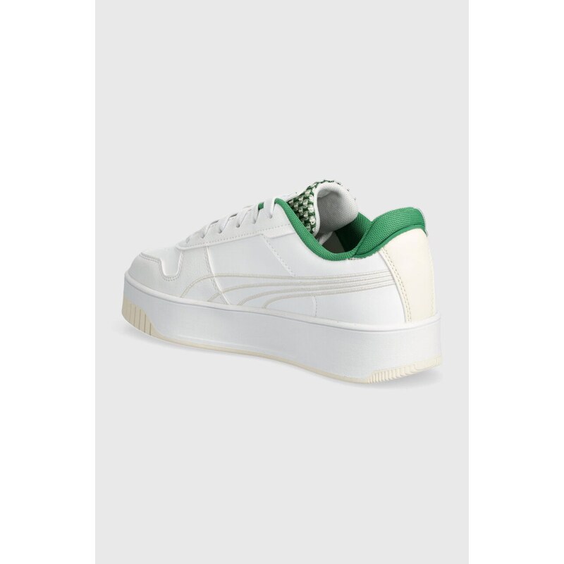 Sneakers boty Puma Carina Street Blossom bílá barva, 395094