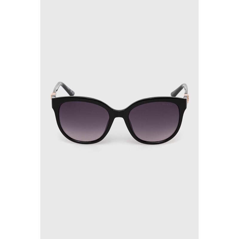 Sluneční brýle Guess dámské, černá barva, GU7877_5301B