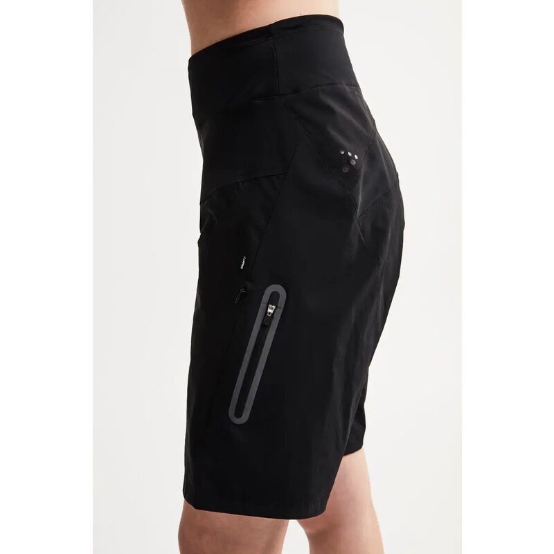 Dámské cyklošortky Craft Hale XT Shorts černé, XS