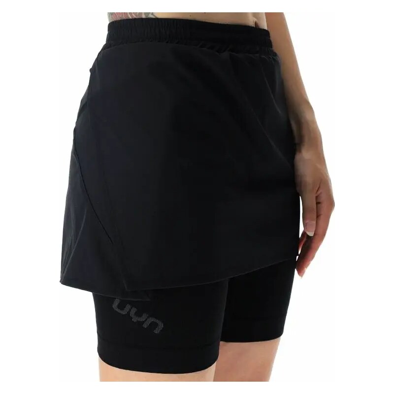 Dámská sukně UYN RUNNING EXCELERATION OW PERFORMANCE 2IN1 SKIRT Black