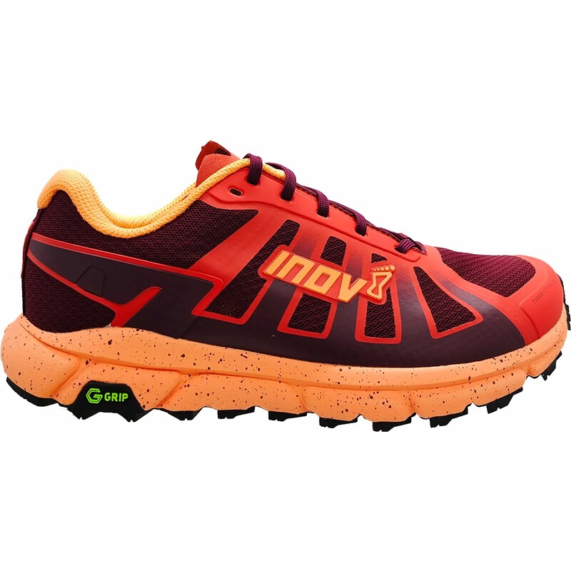 Dámské běžecké boty Inov-8 Trailfly G 270 (S) Red/Burgundy