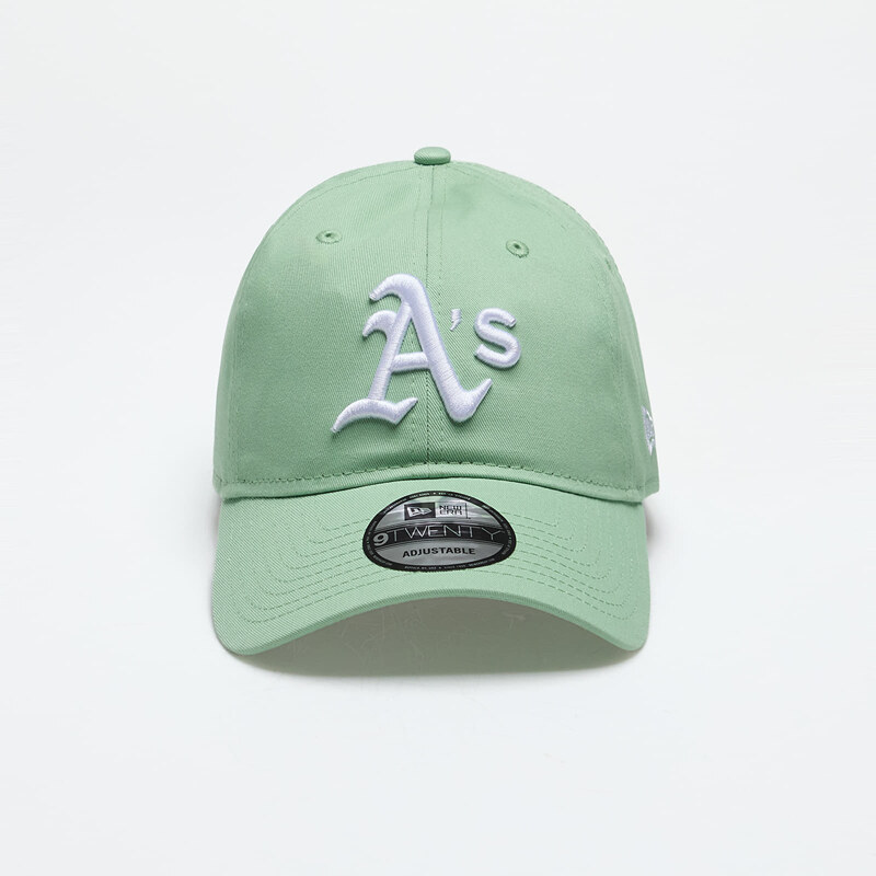 Kšiltovka New Era 9TWENTY MLB League Essential 9Twenty Oakland Athletics Green Fig/ White