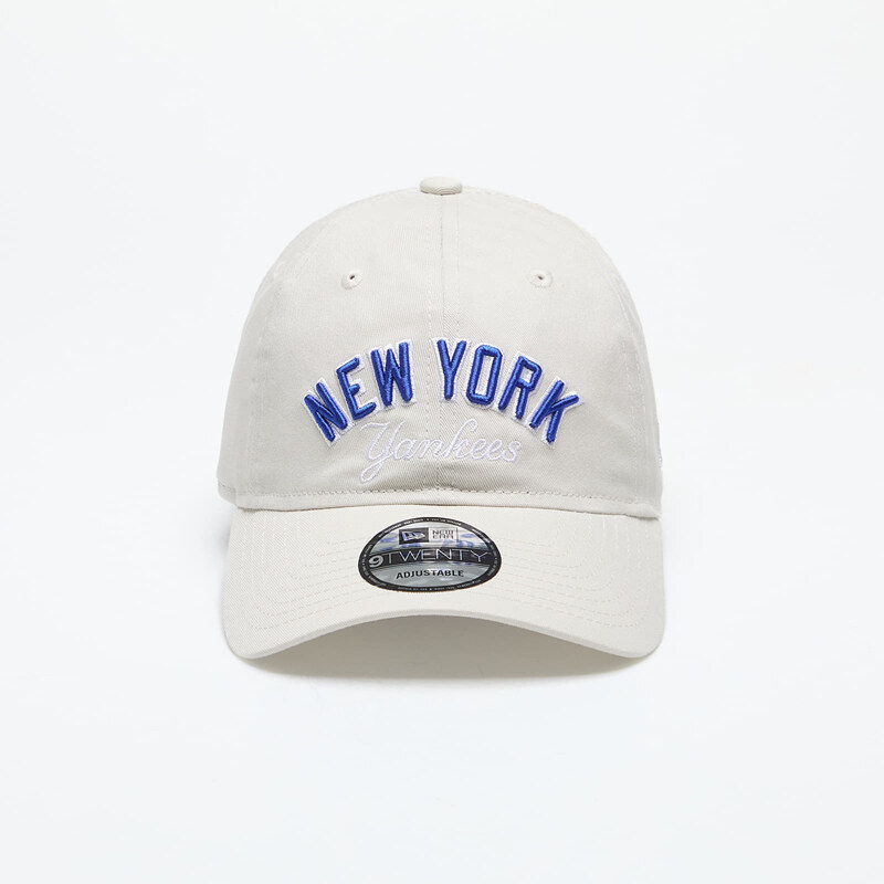 Kšiltovka New Era New York Yankees 9Twenty Strapback Off White Off White