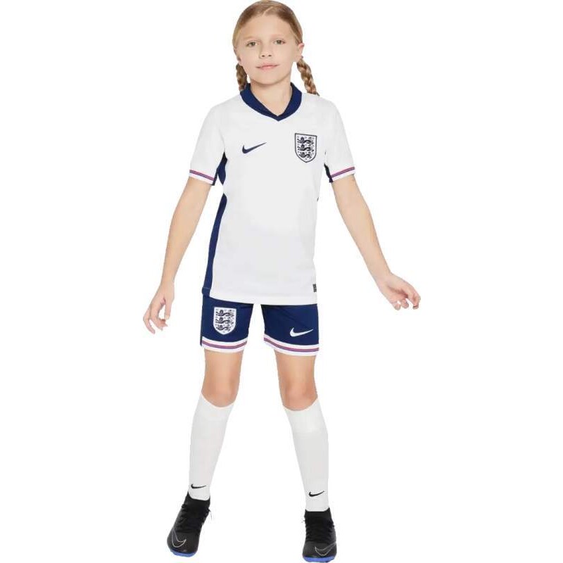 Dětský domácí fotbalový dres Nike Anglie 2024 bílý