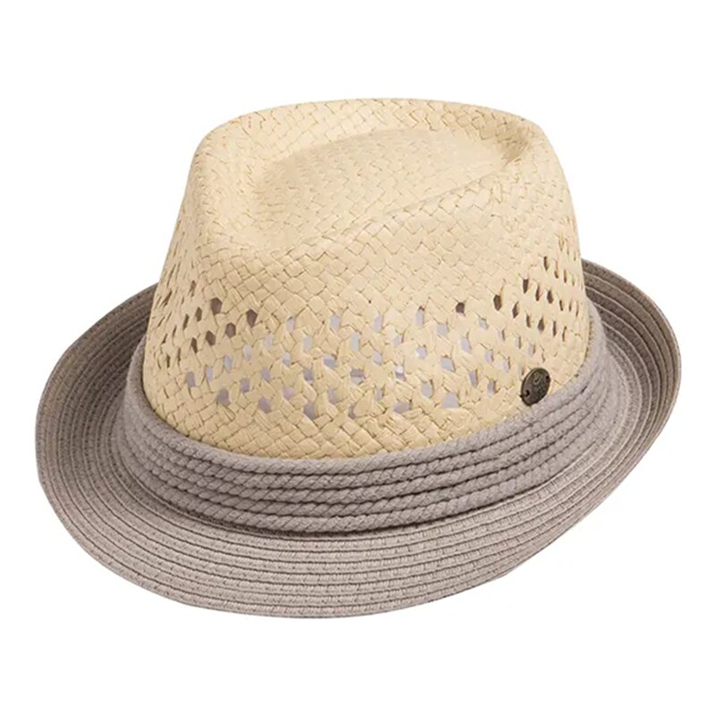 Karfil Hats Unisex letní klobouk Aaron šedý