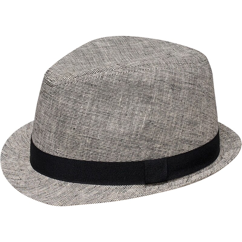 Karfil Hats Unisex trilby klobouk Hubert šedý