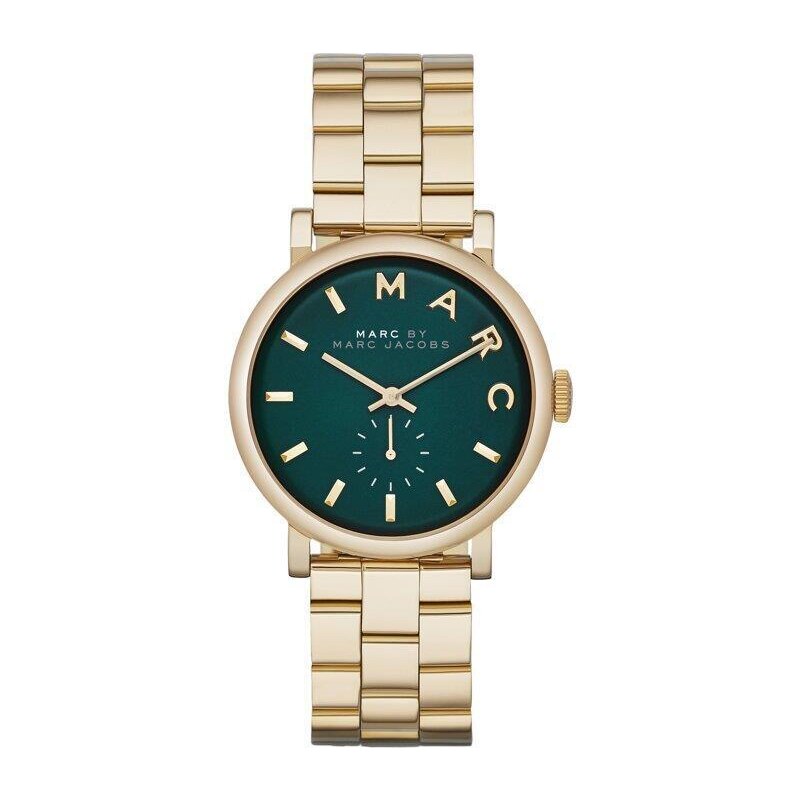 Marc Jacobs MBM3245 Baker Green Dial Gold-tone Women's Watch