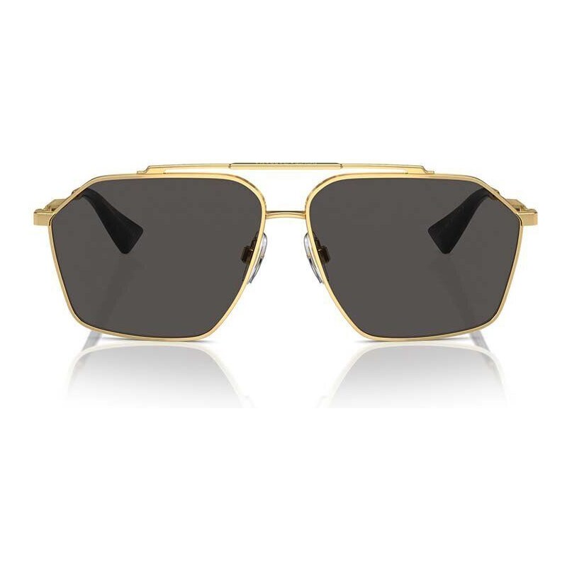 Sluneční brýle Dolce & Gabbana pánské, zlatá barva