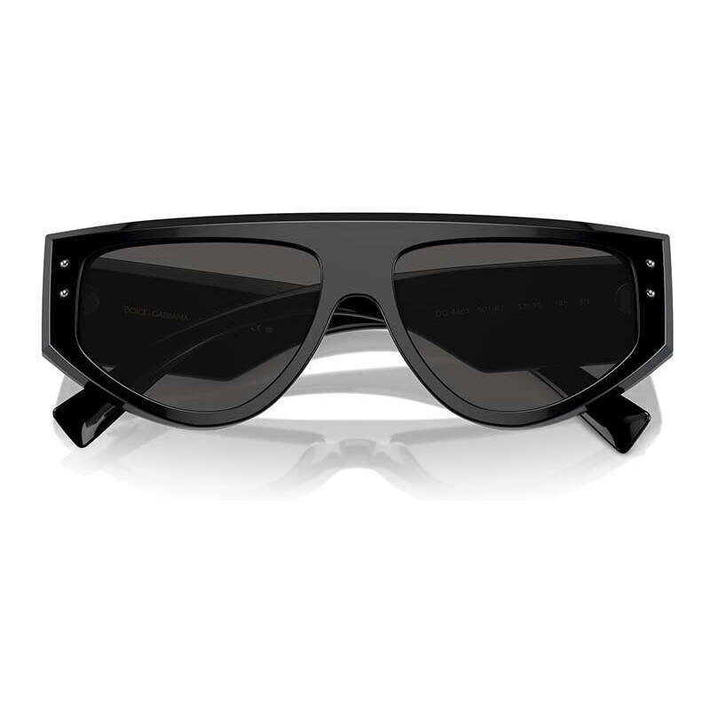 Sluneční brýle Dolce & Gabbana pánské, černá barva