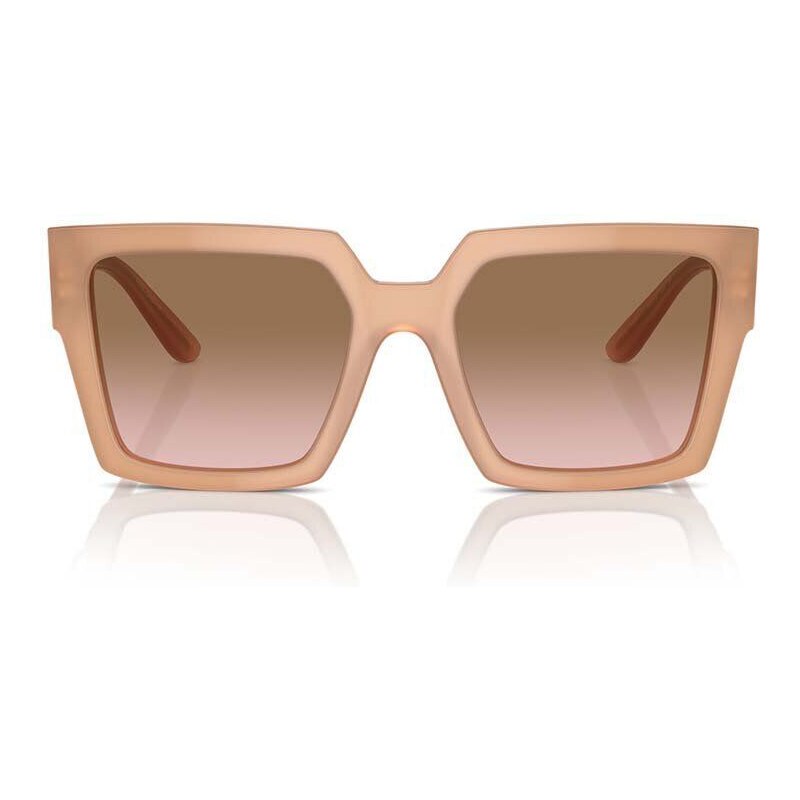 Sluneční brýle Dolce & Gabbana dámské, béžová barva, 0DG4446B