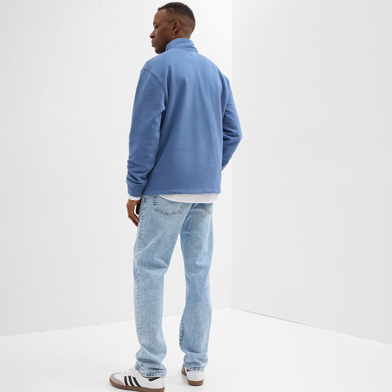 Pánské kalhoty GAP Denim Pants Straight Light Wash