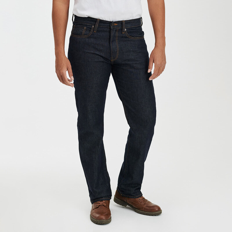 Pánské kalhoty GAP Denim Pants Straight Rinsed