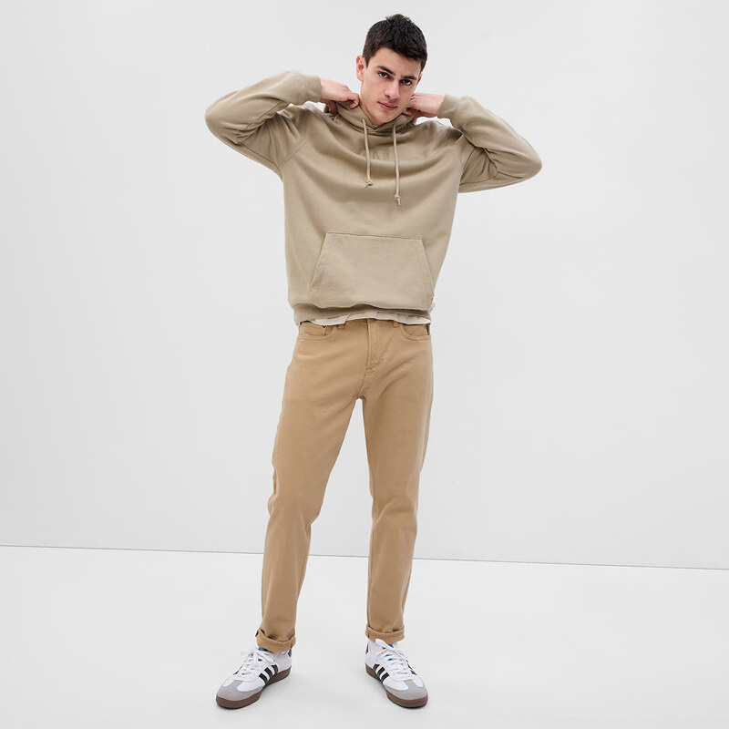 Kalhoty GAP Denim Pants Slim Cashew Crunch W30/L32