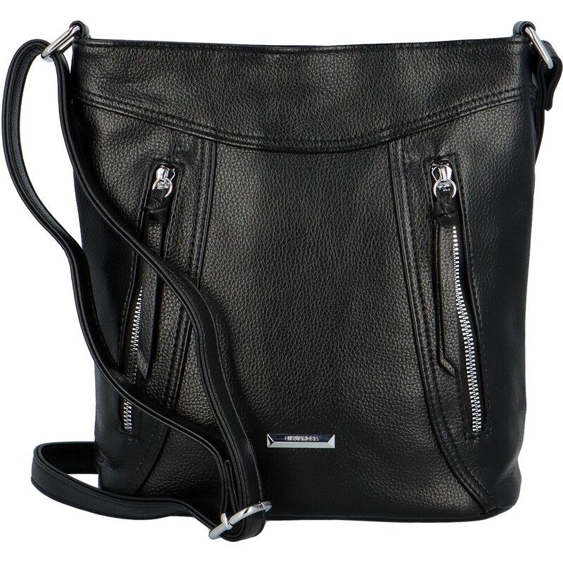 Dámská crossbody kabelka černá - Silvia Rosa Lindsey černá