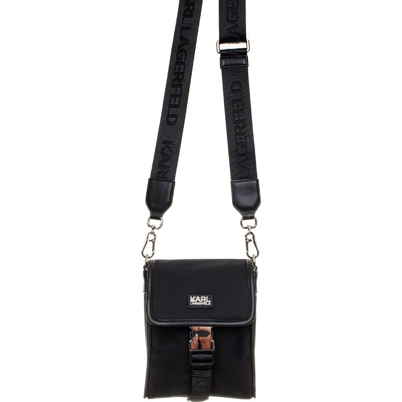 Karl Lagerfeld crossbody černá s logem