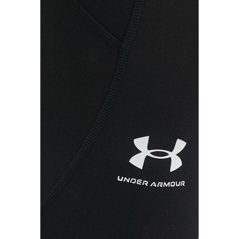 Tréninkové legíny Under Armour pánské, černá barva, hladké, 1361586