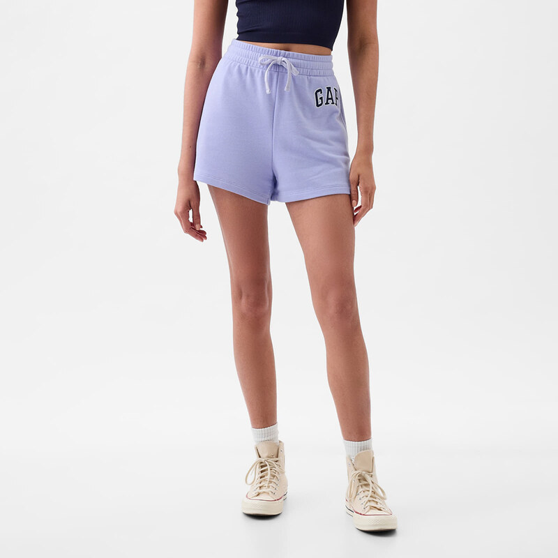 Dámské kraťasy GAP Logo Shorts Fresh Lavender