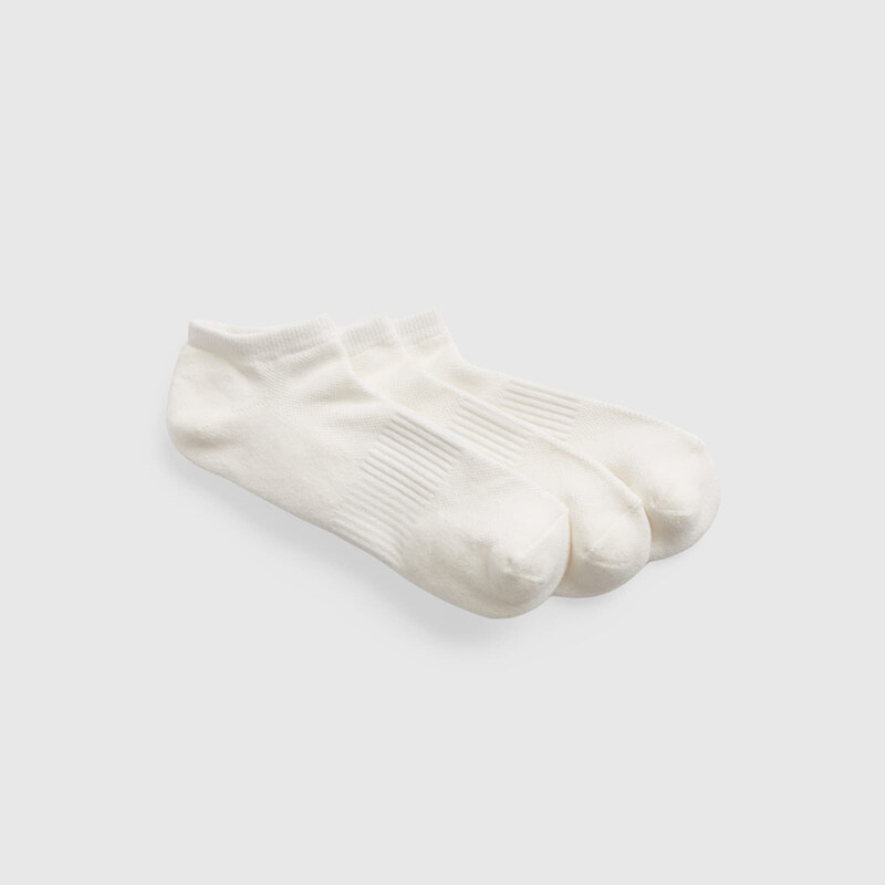 Pánské ponožky GAP Ankle Socks 3-Pack New Off White