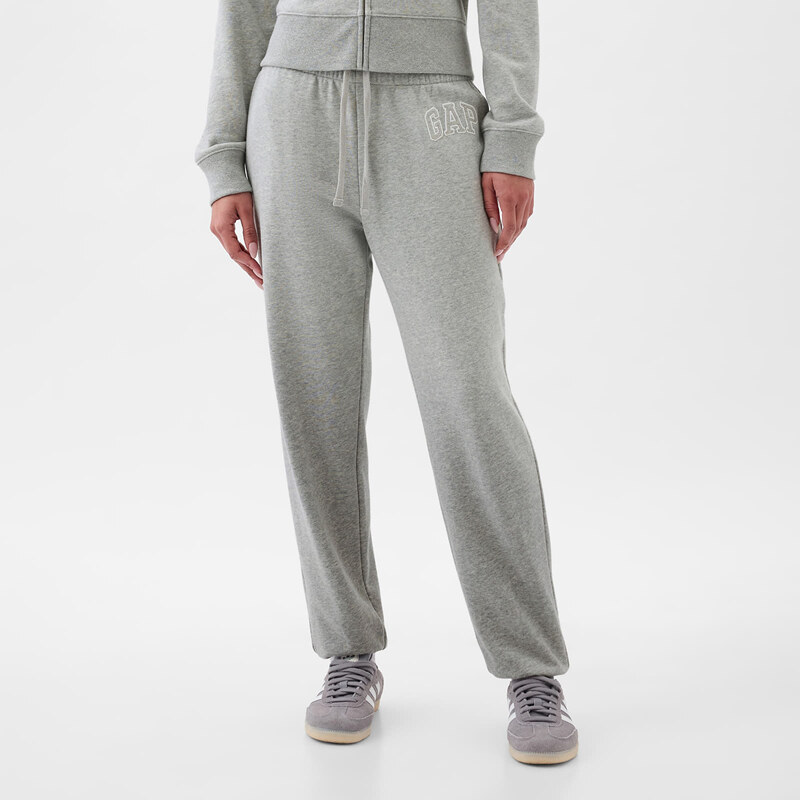Kalhoty GAP Logo Joggers Light Heather Grey M 113391130