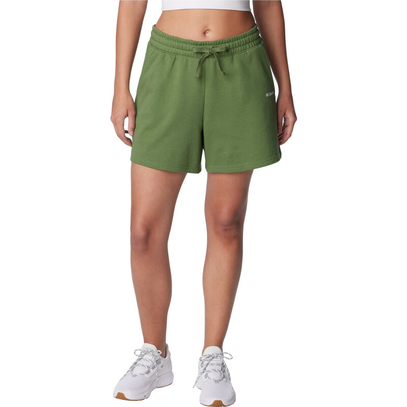 Zelené šortky Columbia Trek French Terry Wmns Shorts Zelená 109522940