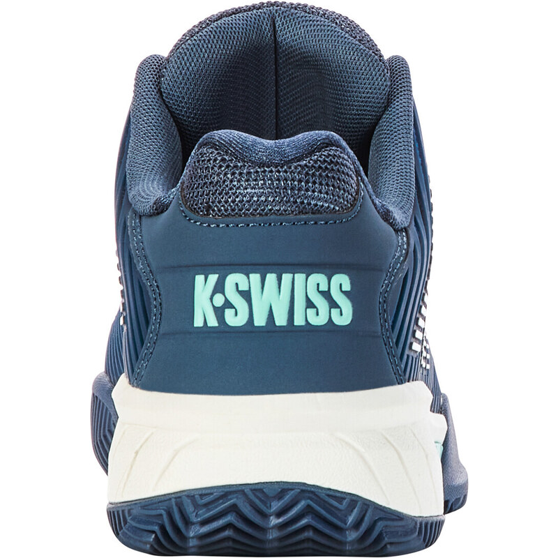 Dětská tenisová obuv K-Swiss Hypercourt Express 2 HB Indian Teal/Star White EUR 39