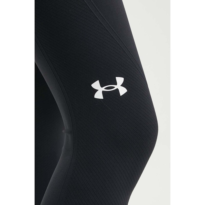 Tréninkové legíny Under Armour Train černá barva, hladké