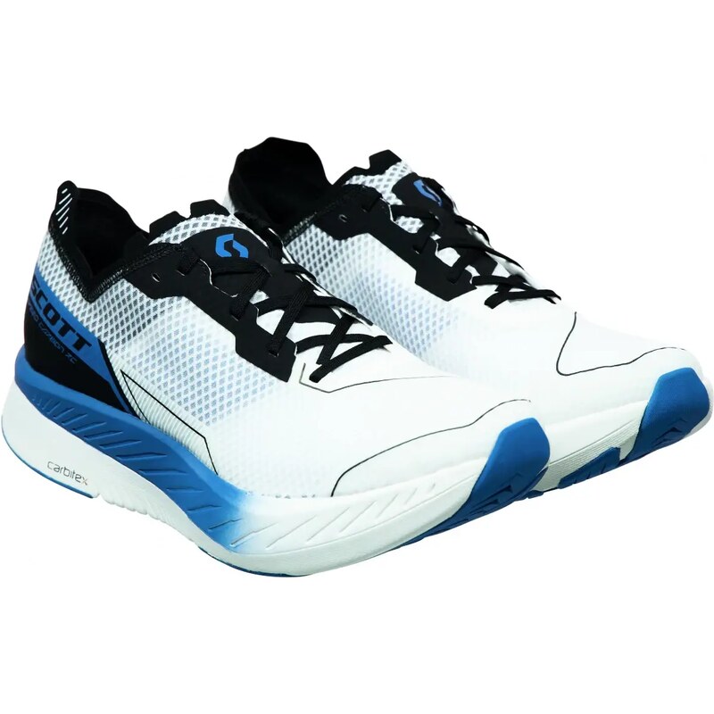 Pánské běžecké boty Scott Speed Carbon RC White/Storm Blue