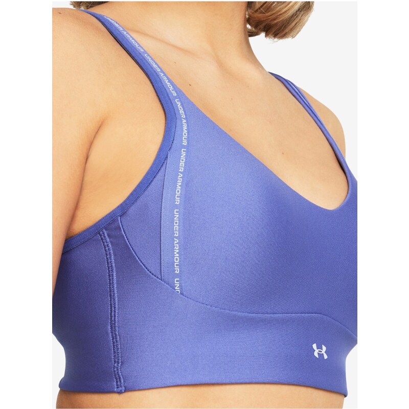 Fialová dámská sportovní podprsenka Under Armour UA Infinity Low 2.0Strap Bra