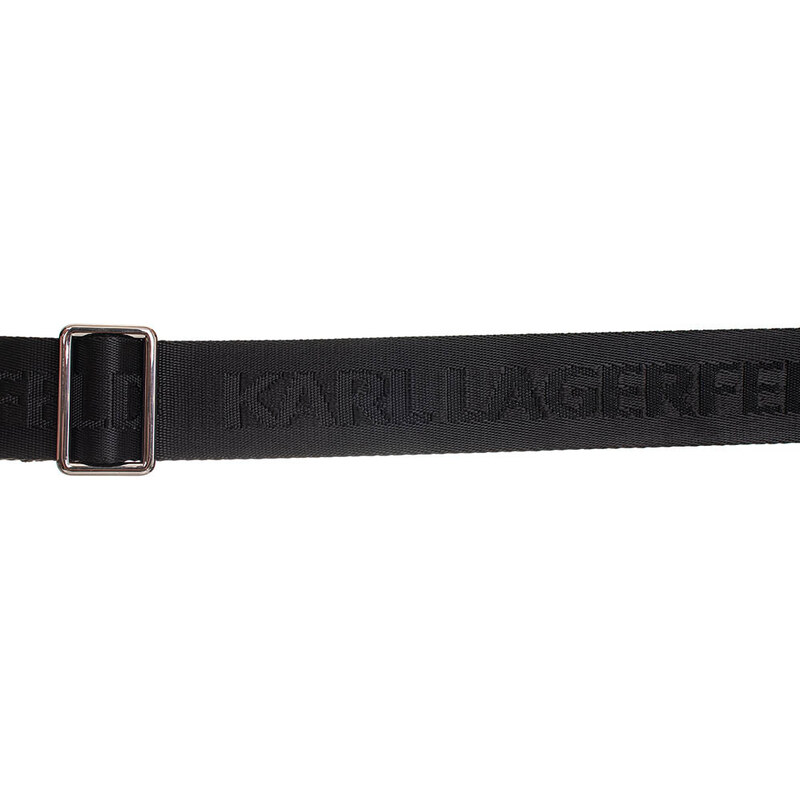 Karl Lagerfeld crossbody černá s logem