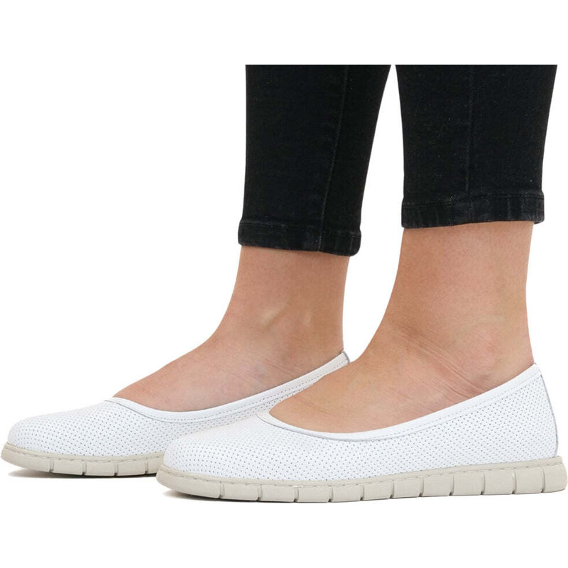 Dámské baleríny Looke ELIZA bílá 108042418