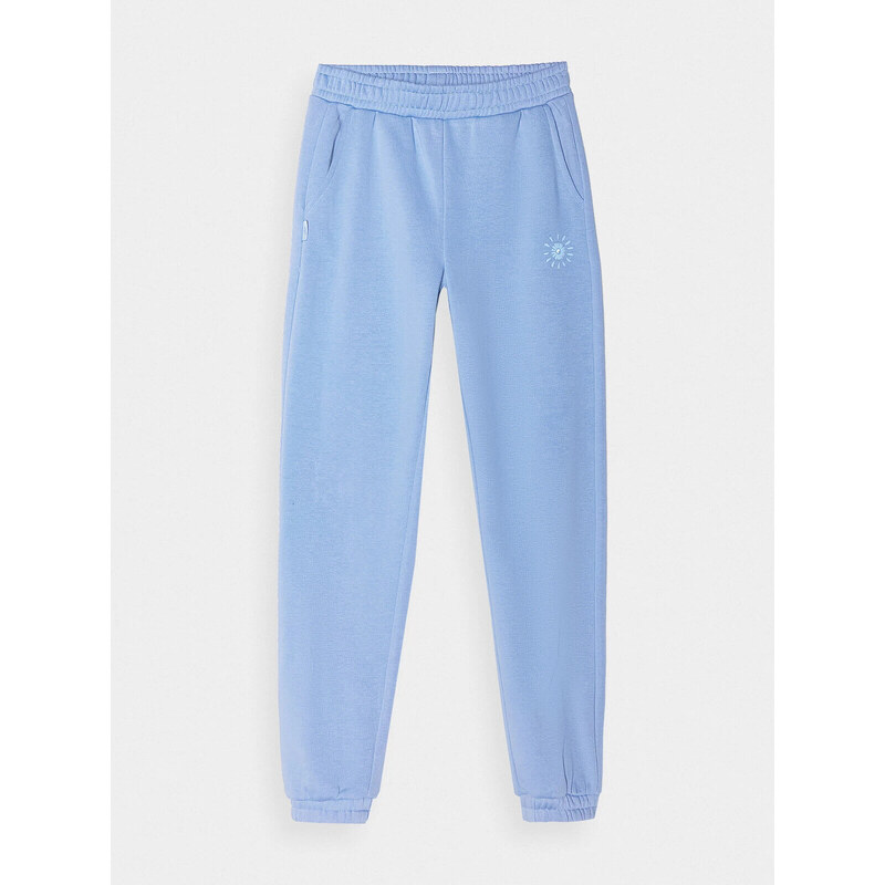 Dívčí tepláky typu jogger 4F - denim