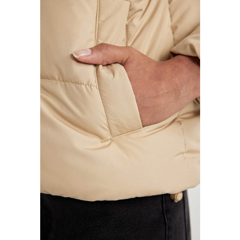 DEFACTO Waterproof Regular Fit Puffer Jacket