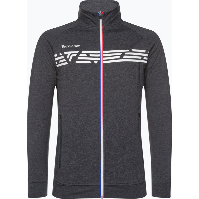 Pánská tenisová mikina Tecnifibre Knit black 21FLHO