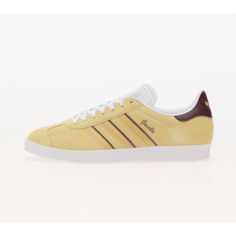 adidas Originals adidas Gazelle W Almost Yellow/ Oatmeal/ Maroon