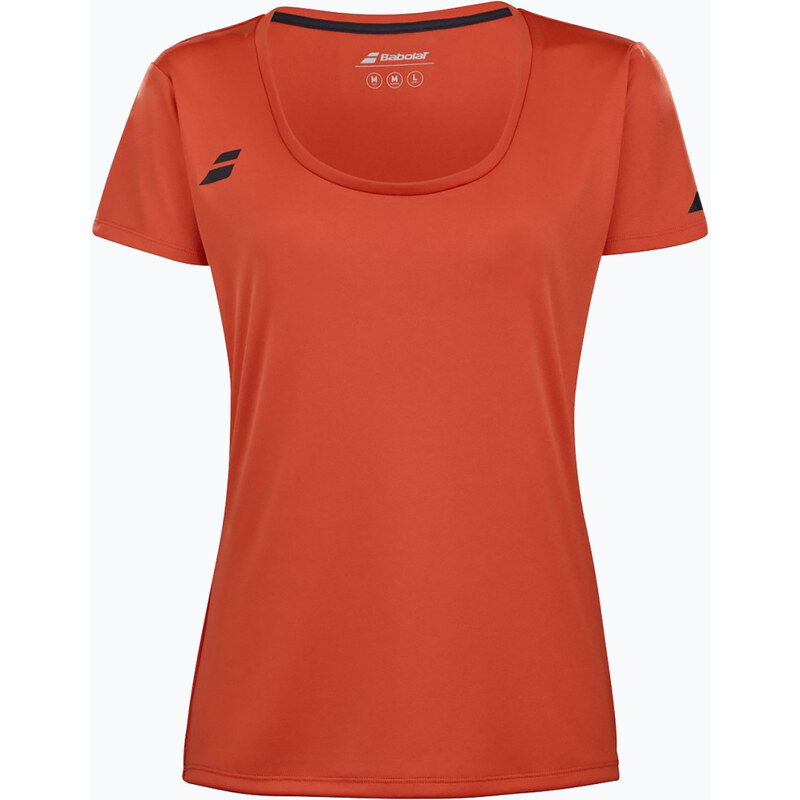 Dětské tričko Babolat Play Cap Sleeve Top fiesta red